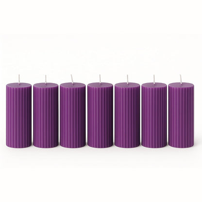 Candlewale Spiritual Votive Candle Set – Purple Candles for Healing, Cleansing, Meditation, Yoga, Reiki & Home Decor – 12-Hour Clean Burn, Natural Wax, Toxin-Free (Inner Wisdom)