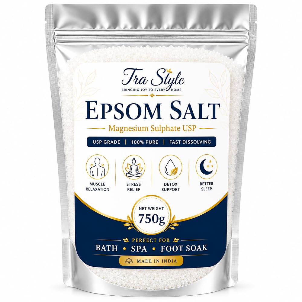 Lavender Cooling Recovery Soak | Foot Spa & Muscle Relief Magnesium Bath Salt (1.5kg)