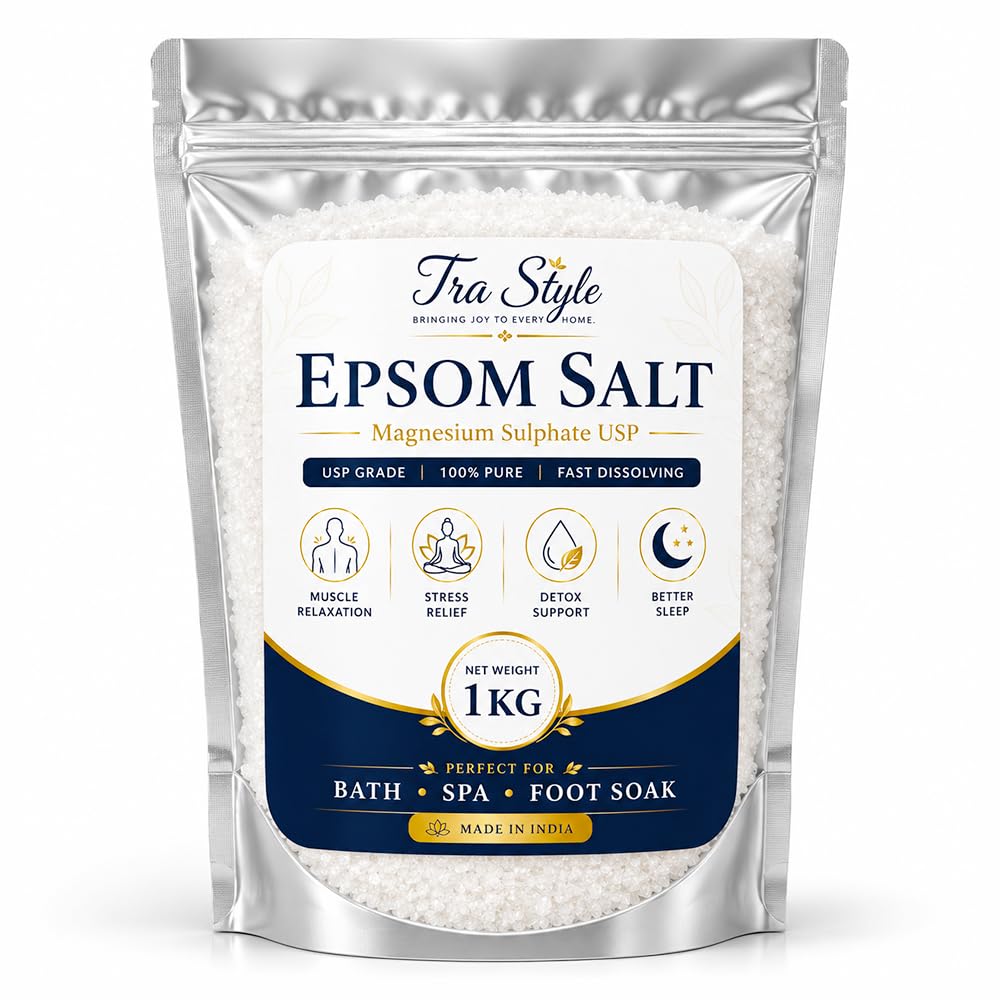 Lavender Cooling Recovery Soak | Foot Spa & Muscle Relief Magnesium Bath Salt (1.5kg)
