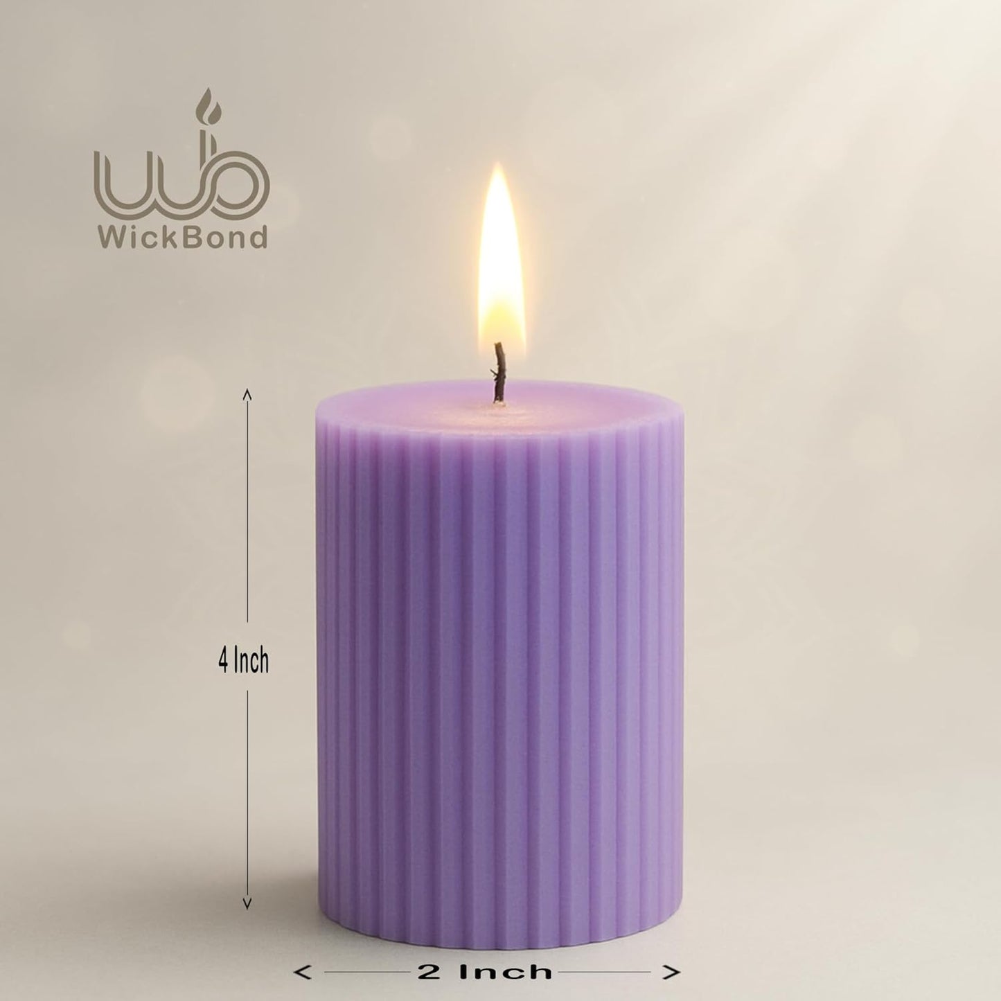 Candlewale Spiritual Votive Candle Set – Purple Candles for Healing, Cleansing, Meditation, Yoga, Reiki & Home Decor – 12-Hour Clean Burn, Natural Wax, Toxin-Free (Inner Wisdom)