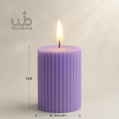 Candlewale Spiritual Votive Candle Set – Purple Candles for Healing, Cleansing, Meditation, Yoga, Reiki & Home Decor – 12-Hour Clean Burn, Natural Wax, Toxin-Free (Inner Wisdom)