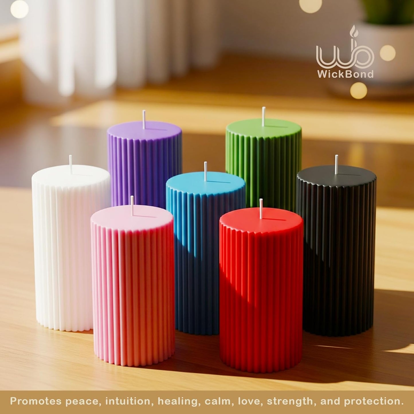 Candlewale Spiritual Votive Candle Set – Purple Candles for Healing, Cleansing, Meditation, Yoga, Reiki & Home Decor – 12-Hour Clean Burn, Natural Wax, Toxin-Free (Inner Wisdom)