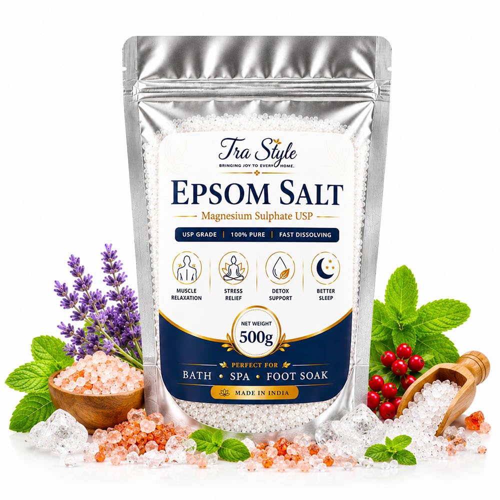 Lavender Cooling Recovery Soak | Foot Spa & Muscle Relief Magnesium Bath Salt (1.5kg)